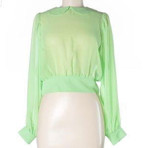 Cute and Sexy Long Sleeve Blouse